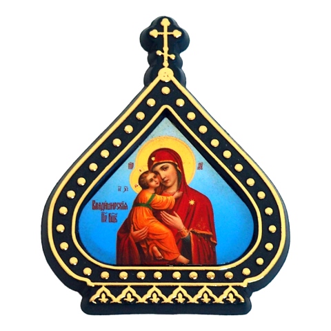 Icône Orthodoxe russe La Vierge de Vladimir  