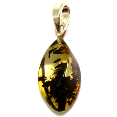 Pendentif Rond En Ambre Baltique Cognac | Boucle Argent 925, Trou 3,5 Mm | Tailles 10,5 Mm Ou 13 Mm | Certifié Naturel - 3