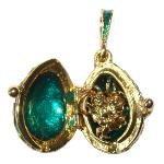 Ange - Pendentif Oeuf style Fabergé
