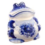 Figurine Crapaud en porcelaine