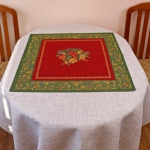 Nappe de table tissée style gobelin