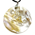 Pendentif original nacre