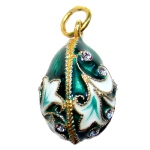 Pendentif Oeuf Fabergé