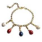 Bracelet Charms - Oeufs de Fabergé