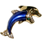 Broche Dauphins