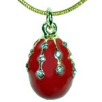 Collier original pour femme - copie pendentif Fabergé