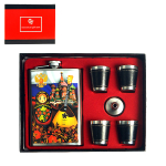 Coffret Flasque à alcool - Poupee Russe