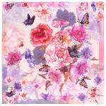 Foulard russe en soie - Palette de couleur