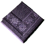 Foulard russe motif fleurs
