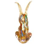 Lapin en verre de Murano, collection Murrine et Or