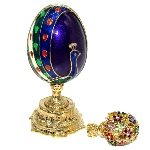 Oeuf au Paon - copie oeuf de Fabergé