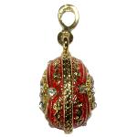 Rosace de diamants - Pendentif Oeuf réplique Fabergé