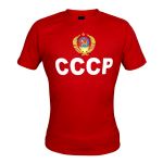 T-shirt a l'inscription URSS - T-shirt rouge