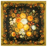 Foulard russe - Fleurs de Russie