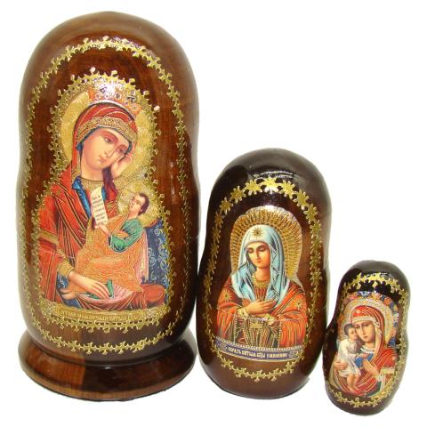 Poupee Russe Icone - Sainte Vierge