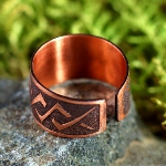 Bague-amulette talisman Slave - Etoile