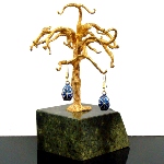 Boucle d'oreille Flocon de neige