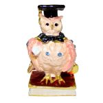 Chouette professeur - boite à bijou style Faberge