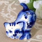 Chat miniature collection porcelaine