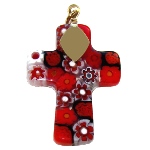 Pendentif Croix Murano
