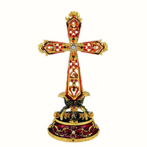 Croix orthodoxe avec boite a encens