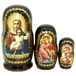 La Vierge Marie Matriochkas Religieux