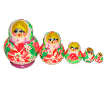 Mini-matriochka - Poupee russe miniature