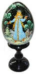 Oeuf collection en bois - La fille de neige - Snegourotchka