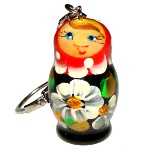 Porte-cles poupee russe