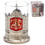 Porte verre à thé russe - Bon Anniversaire