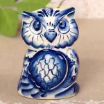 Statuette Hibou en porcelaine