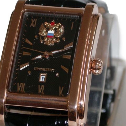 Montre Russe Russian Time PRESIDENT - Aigle Bicéphale
