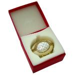 Boite à bijoux oeuf en coquille inspiration oeufs Faberge 