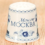 Dé à coudre en porcelaine - Moscou