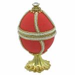 Inspiration oeuf Faberge Boite à bijoux oeuf en coquille