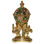 Oeuf aux trefles Inspiration Oeuf Faberge (miniature)