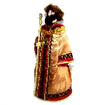 Poupee porcelaine Ivan le Terrible Tsar de Russie