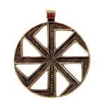 Amulette de protection - Étoile de la russie - Carré de Svarog