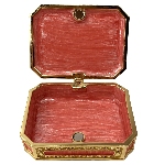 Boite a bijoux émaillée - L'escarpolette de Fragonard
