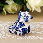 Chat miniature en porcelaine