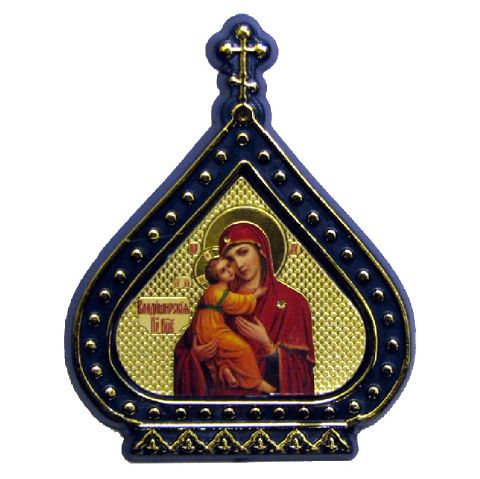 Icône Orthodoxe russe La Vierge de Vladimir  
