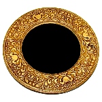 Miroir de poche original - miroir en écorce de bouleau