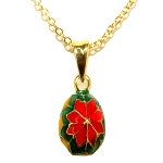 Copie Oeuf Faberge en pendentif - Croisillon