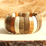 Bracelet en bois - Aster