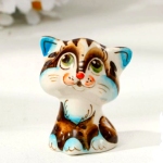 Chat en porcelaine