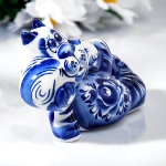 Figurine Chat en porcelaine - Marquis