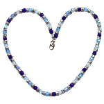 Collier Murano Bleu