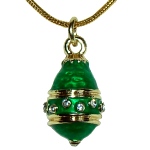 Collier original - copie pendentif oeuf Fabergé