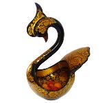 Cygne - Vase en bois, Coupe à Fruits