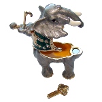 Elephant collection d'après surpris d'oeuf Fabergé